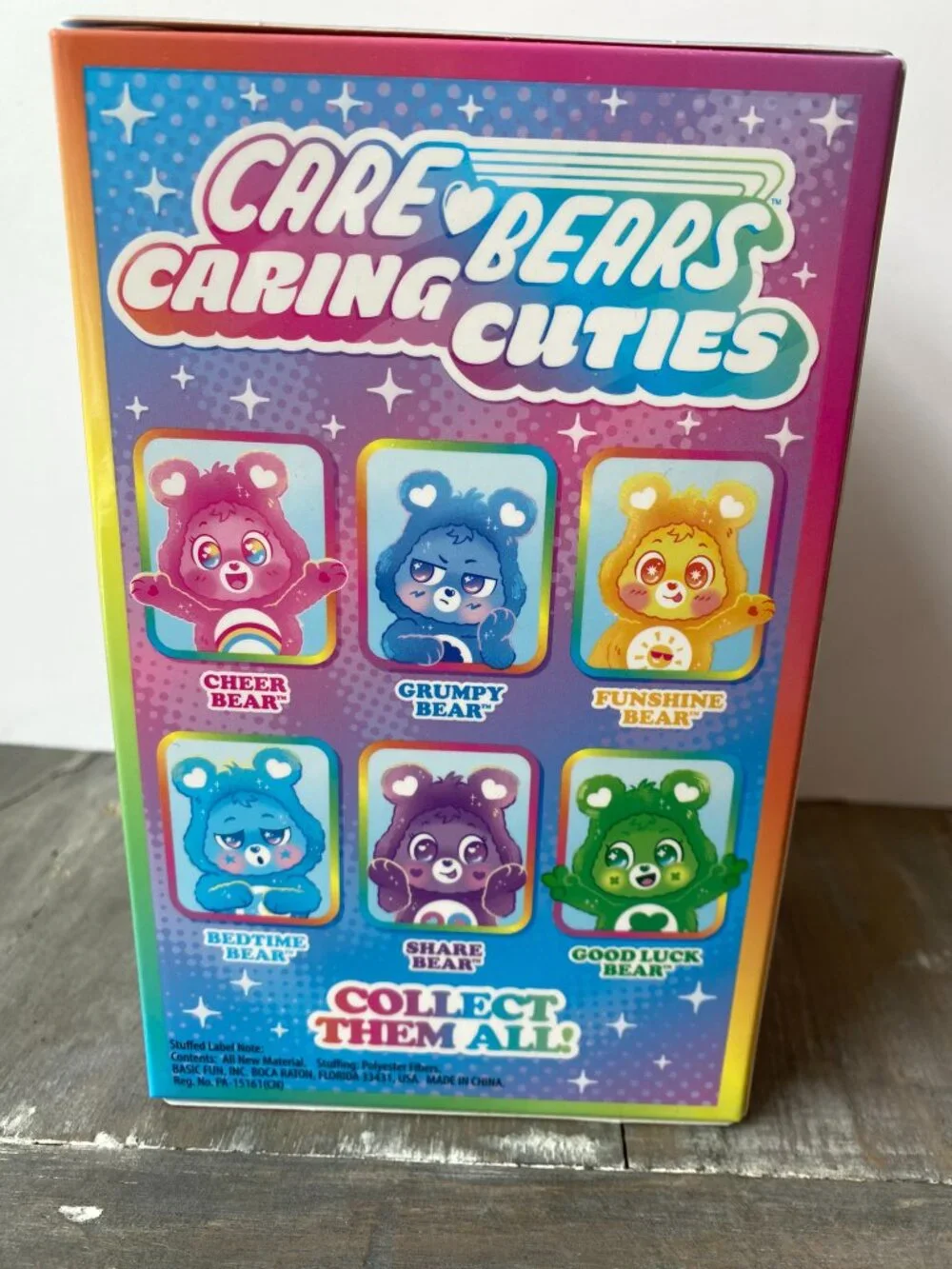 NIB Care Bears Caring Cuties Vinyl Plush Pendant Blind Box